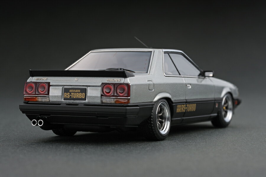 イグニッションモデル 1/43 日産 スカイライン 2000 RS-Turbo (シルバー) R30