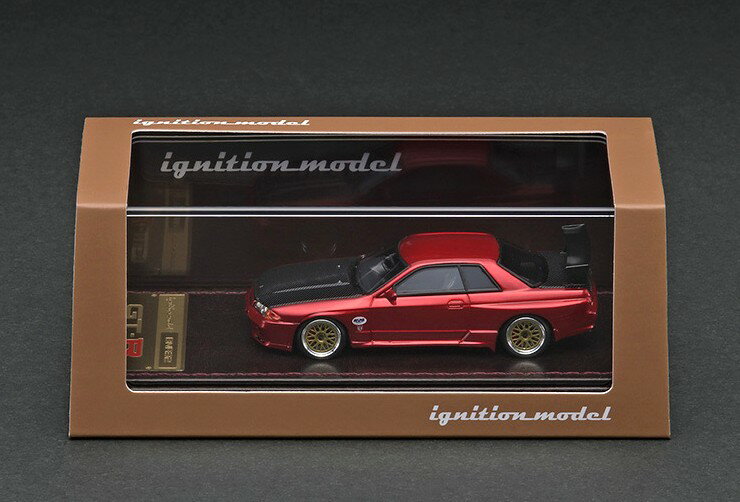 イグニッションモデル 1/64 日産 スカイライン GT-R ニスモ (レッド) R32