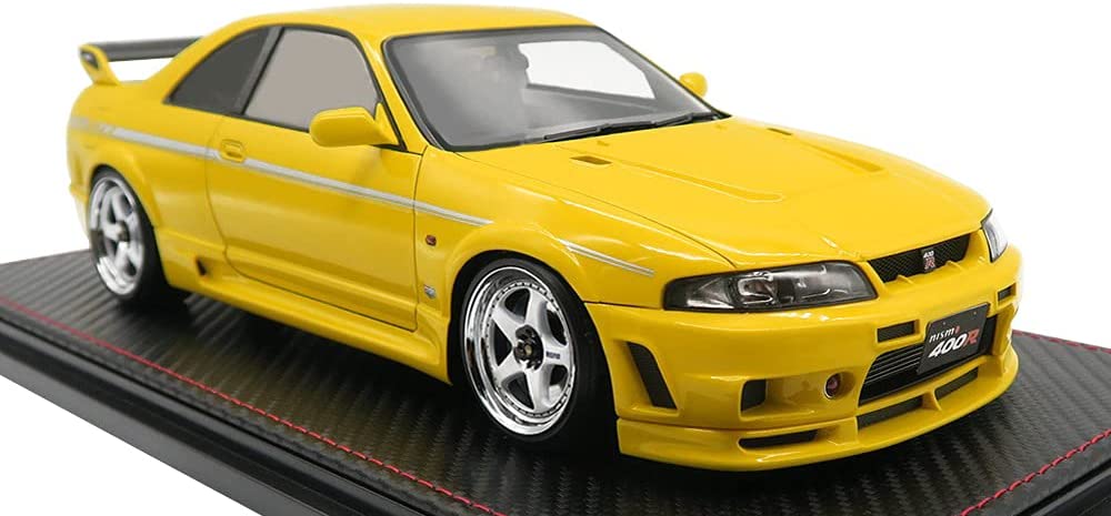 イグニッションモデル 1/18 ニスモ R33 GT-R 400R (イエロー) スカイライン