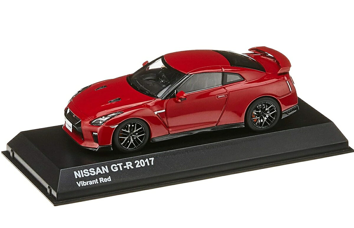 京商 1/43 日産 R35 GT-R (レッド) 2017