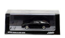 イノモデル 1/64 トヨタ カローラ レビン AE86 (ブラック) 交換用ホイールセット、デカール付