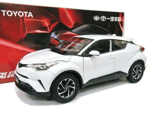 TOYOTA特注 1/18 トヨタ イゾア IZOA (ホワイト) C-HR 兄弟車