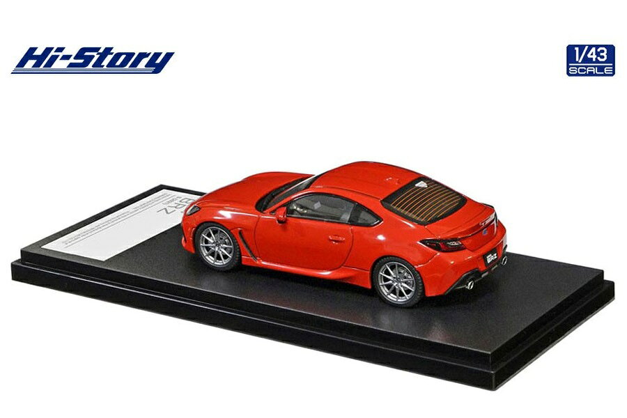 ハイストーリ 1/43 スバル BRZ S (レッド) 2021