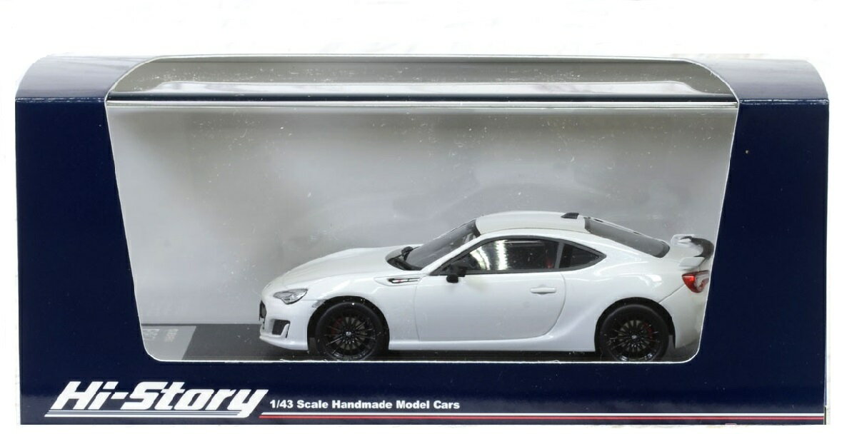 ハイストーリ 1/43 スバル BRZ Sti Sport (ホワイト) 2019