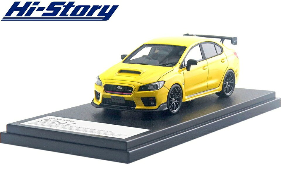 SUBARU - ハイストーリ 1/43 スバル S207 NBR CHALLENGE PACKAGE (イエロー) 2015