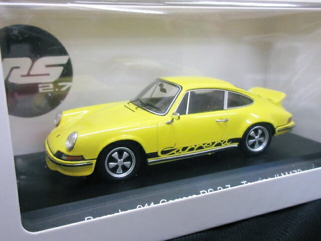 PORSCHE特注 1/43 ポルシェ911 carrera RS 2.7 ツーリング M472 (イエロー) 1973 ナナサンカレラ