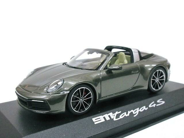 PORSCHE特注 1/43 ポルシェ911 タルガ 4S (グレー) 2019 992型