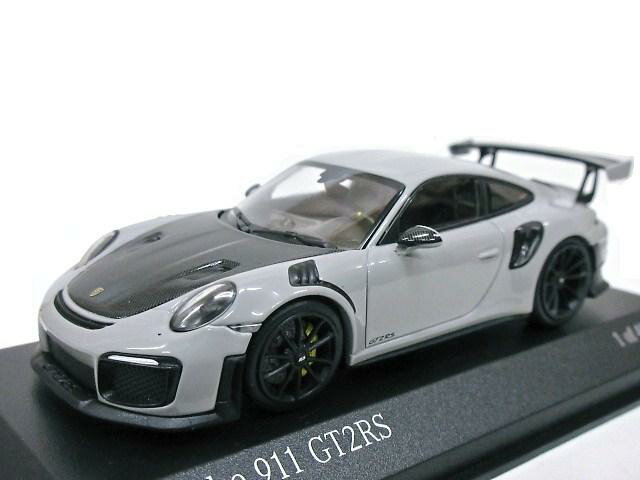 ミニチャンブス 1/43 ポルシェ911 GT2 RS Weissach Package (チョーク) 2018