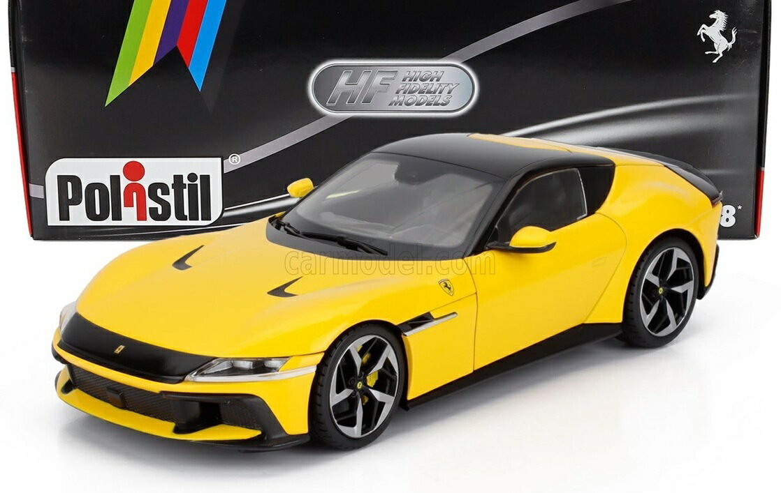 Other - Polistil 1/18 フェラーリ 12 チンンドリ (イエロー) 2024