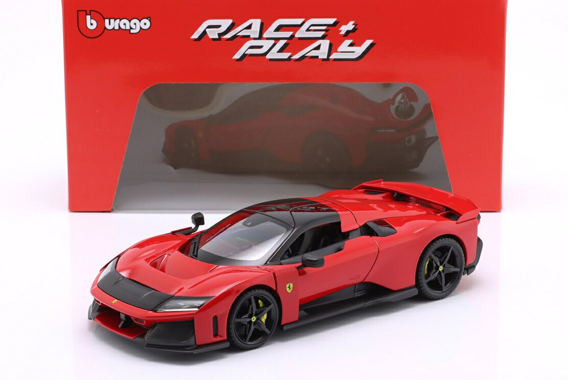 ブラーゴ 1/18 フェラーリ F80 (レッド) 2024