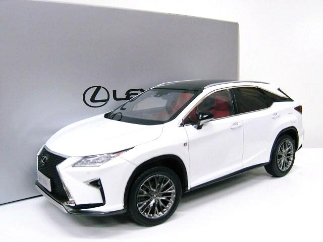 LEXUS 特注 1/18 レクサス RX 200T Fスポーツ (ホワイト) 2016年