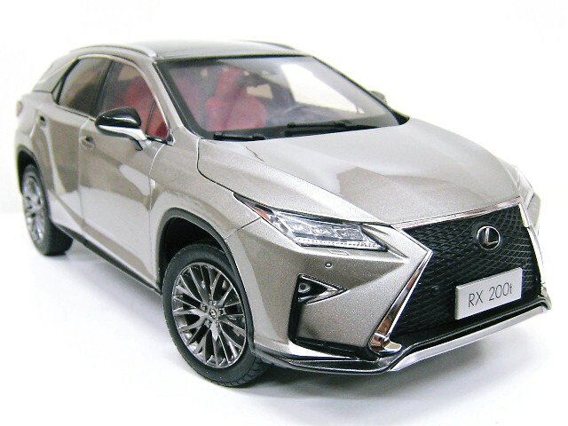 LEXUS 特注 1/18 レクサス RX 200T Fスポーツ (ソニックチタニウム) 2017