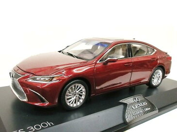 LEXUS特注 1/18 レクサス ES 300h (レッドマイカクリスタルシャイン) 2019