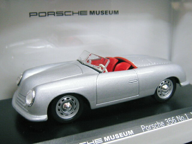 PORSCHE MUSEUM 特注 1/43 ポルシェ356 No.1 (シルバー) 1948 ※ドイツ国内専用モデル