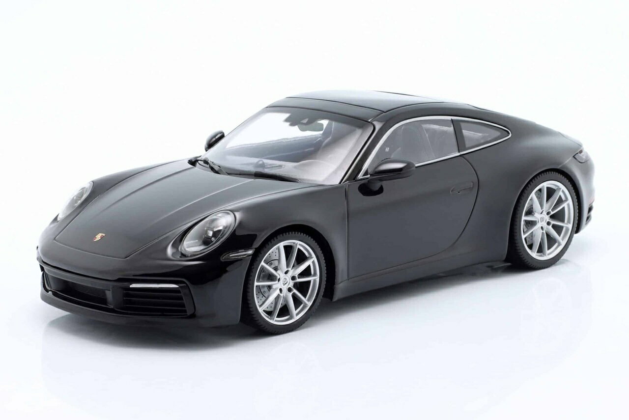 PORSCHE特注 1/18 ポルシェ911 カレラ 4S (ブラック) 2021 992型