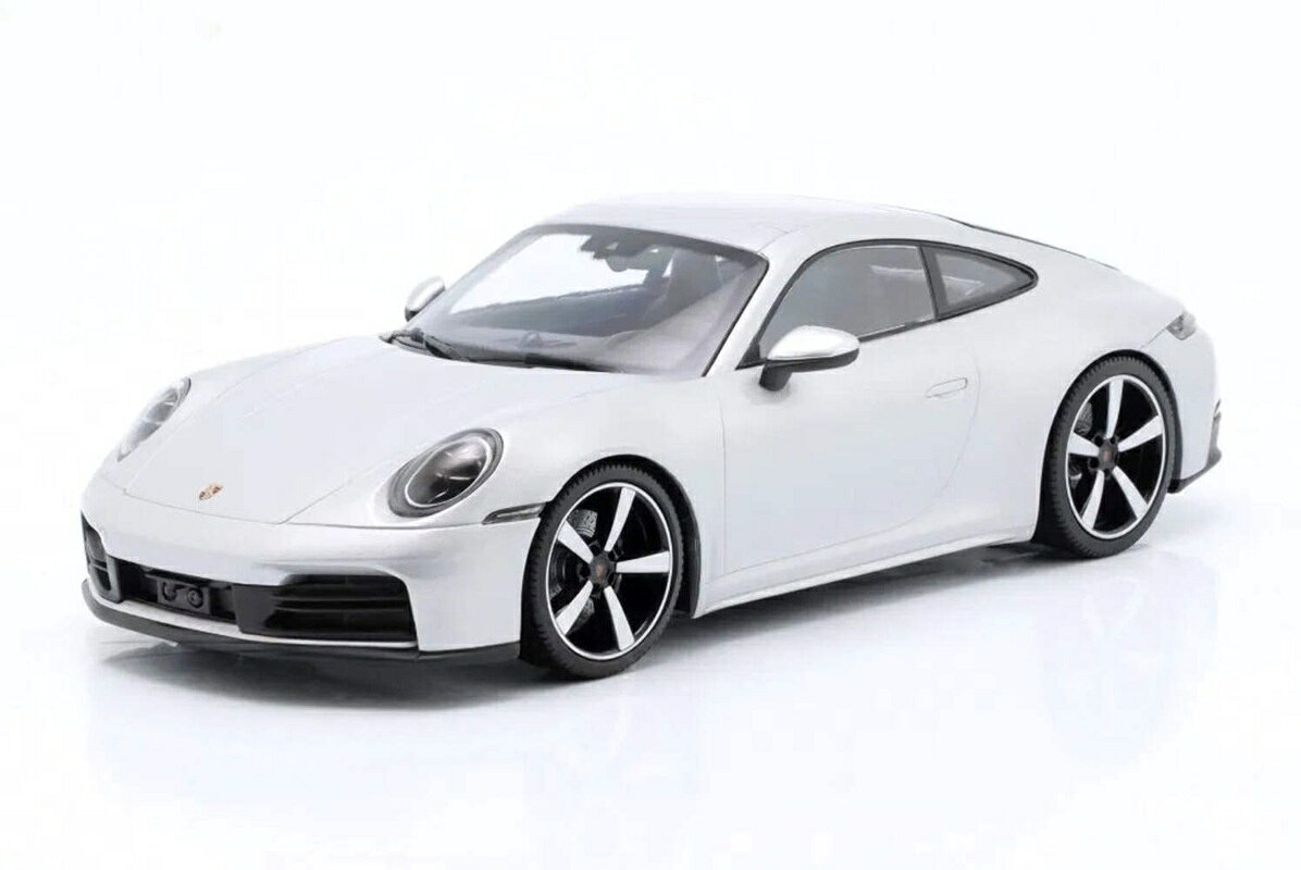 PORSCHE特注 1/18 ポルシェ911 カレラ (シルバー) 2025 992/2型