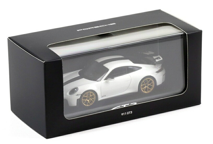 PORSCHE特注 1/43 ポルシェ911 GT3 ヴァイザッハパッケージ (ホワイト) 2025 992/2型