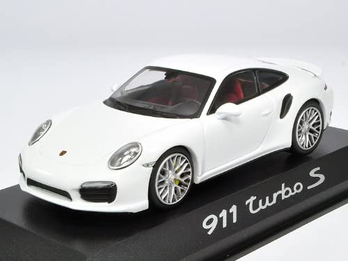 PORSCHE 特注 1/43 ポルシェ911 ターボS (ホワイト) 2013 991型