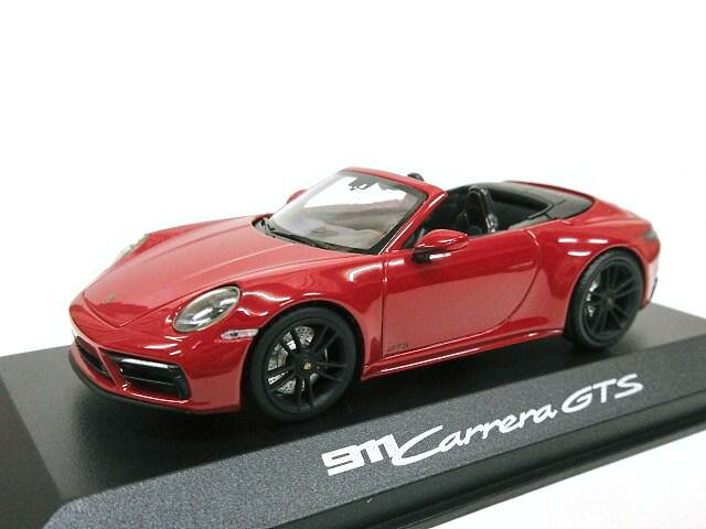 Other - PORSCHE特注 1/43 ポルシェ911 Carrera GTS カブリオレ (レッド) 2022 992型