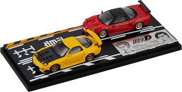 モデラーズ 1/64 頭文字D セットVol.3 高橋啓介 RX-7 (FD3S) & 北条豪 NSX (NA1)