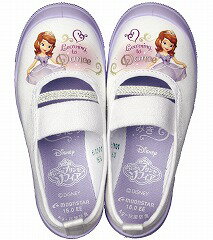 ディズニー 子供靴 ソフィアバレー01 パープル ディズニー「ちいさなプリンセスソフィア」の上履き