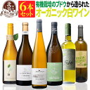オーガニック認証 白ワインセット 【 送料無料 】 オーガニックワイン 白ワイン 6本セット 第03弾 【5,960円OFF】 | 白ワイン オーガニック フラ...