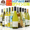 【 送料無料 】 当店のシニアソムリエ厳選の白ワイン11本セット 第21弾 【8,126円OFF】 | 白ワイン フランス イタリア スペイン チリ ギフト プ...