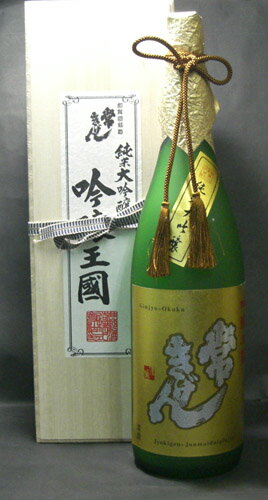 日本酒 純米大吟醸 常きげん 吟醸王国 1800mlの商品画像