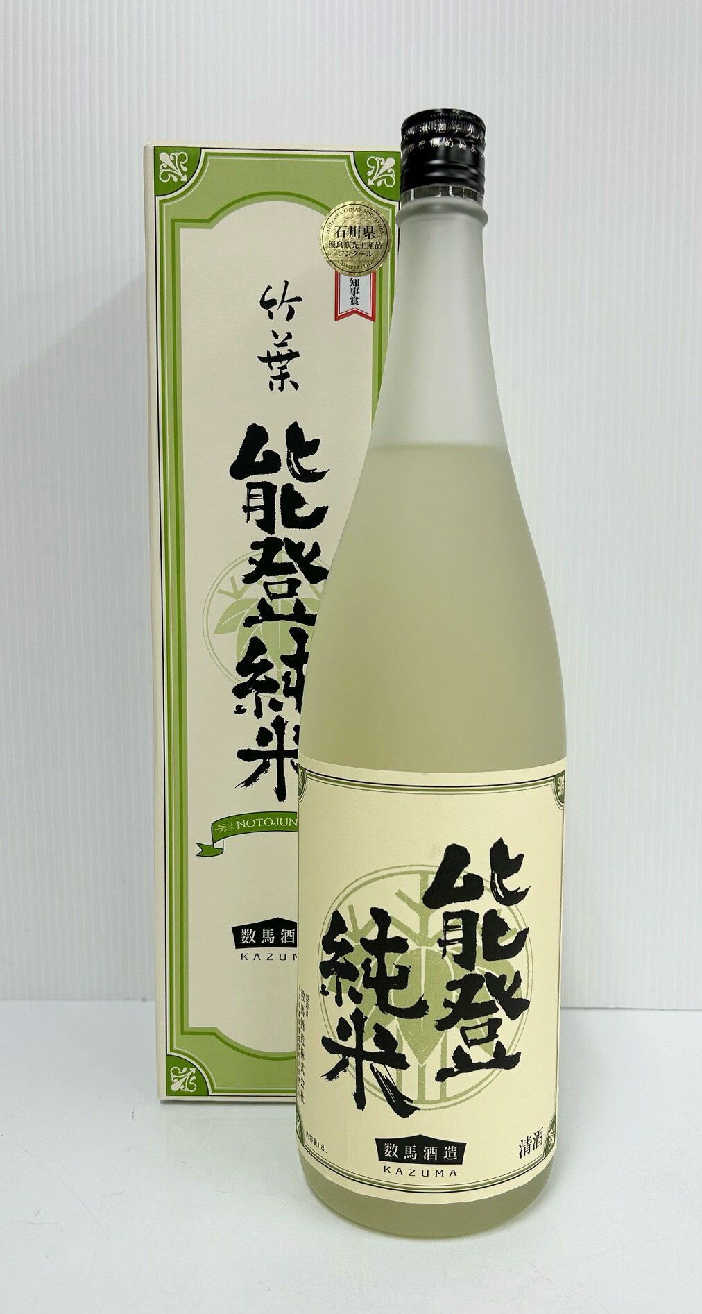 日本酒 純米 竹葉 能登純米 1800ml