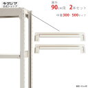 【個人宅も送料無料】 中量棚300・500kg用 天棚受 奥行90cm用 2本入 ニューアイボリー 【スチールラック楽天最安値に挑戦!】 【スチール棚 スチール...
