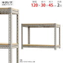 【個人宅も送料無料】 ボード棚 F1 幅120×奥行30×高さ45cm 2段 グレー 300kg/段 【スチールラック楽天最安値に挑戦!】 【スチール棚 スチー...