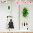 【個人宅も送料無料】 壁面突っ張りラック CBV-300 幅30×奥行3×高さ160〜270cm ホワイト 【壁面突っ張りラック】 【壁面収納 つっぱり ツッパ...