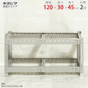 【個人宅も送料無料】 ボード棚 フレームのみ F1 幅120×奥行30×高さ45cm 2段 グレー 300kg/段 【スチールラック楽天最安値に挑戦!】 【スチ...