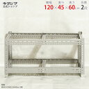 【個人宅も送料無料】 ボード棚 フレームのみ F1 幅120×奥行45×高さ60cm 2段 グレー 300kg/段 【スチールラック楽天最安値に挑戦!】 【スチ...