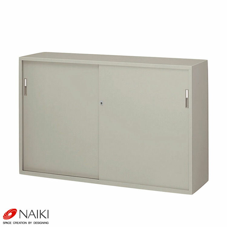 【個人宅も送料無料】 引違い書庫 HS611-AW 幅1760×奥行400×高さ1110mm 【オフィス家具楽天最安値に挑戦！】 【スチール棚 スチールラック 収納棚 収納ラック】