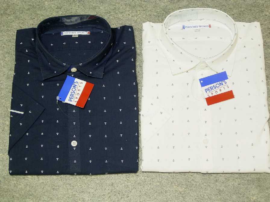 紳士ブランドシャツ【PERSON'S】パーソンズ 半袖