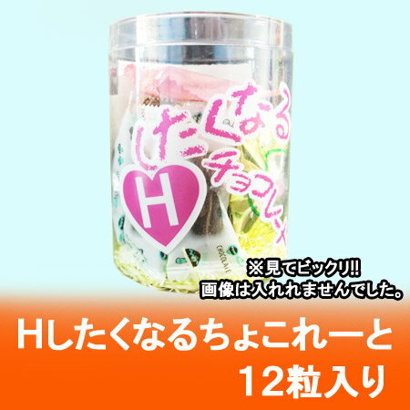 おもしろチョコ Hしたくなるチョコレート (12粒入) チョコレート 菓子 プレゼント イベント