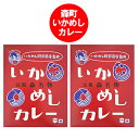 北海道 森町 いか飯 カレー 辛口 送料無料 いかめし カレー レトルト いかめし 辛口カレー 1個×2 いかめし 