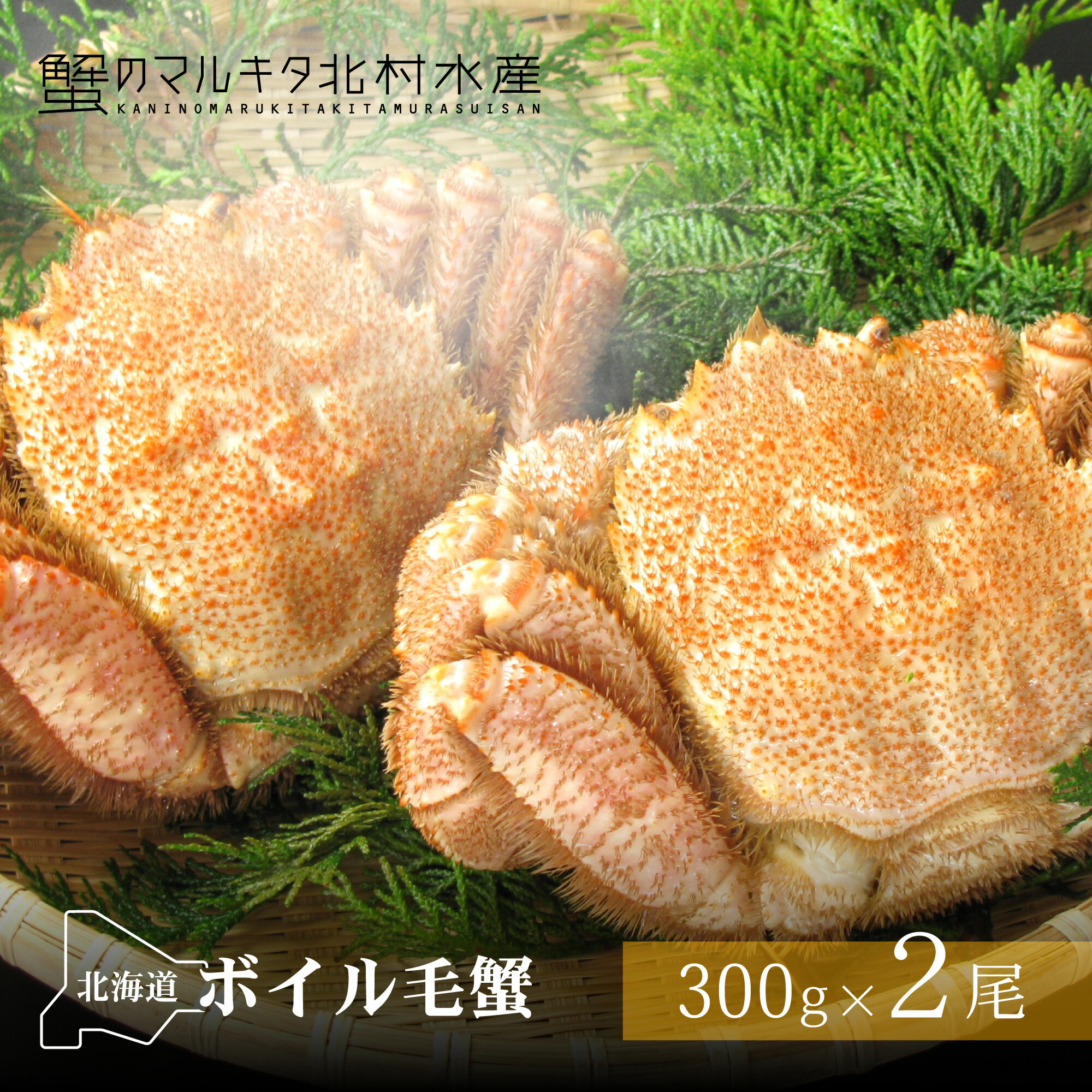 2000円OFFクーポン配布中☆茹で毛蟹 300g×2尾セット北海道産 ロシア産 ボイル毛蟹 ボイル冷凍毛蟹 活茹で 釜茹で 浜茹で 300g 400g 500...