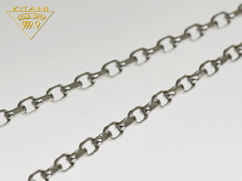 製造直販店・木谷貴金属kitani9999のプラチナ850 ミニ・スパルタカス・ラージ幅2.5mm/全長60cm/重量約18g前後 ( マーヴェラス カット )　　　　　　　　　　『別注OK』男女兼用 ( Pt850 )｜アングル2