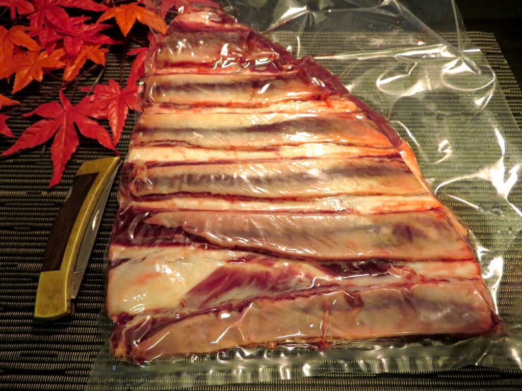 【北海道産】エゾシカ肉/鹿肉/シカ肉/ジビエ アバラ 1kg 3