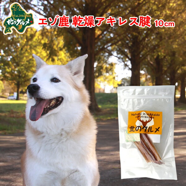 犬 おやつ 国産 北海道産 エゾ鹿 の アキレス腱 30g 10cm前後 デンタルケア 高たんぱく質＆低脂肪 低カロリー えぞ鹿肉 エゾシカ肉 シカ肉 ジビエ ドックフード 犬用おやつ 犬のおやつ 犬のオヤツ いぬのおやつ 高齢犬 国産【ペット用品】