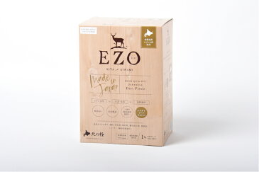 【北の極】 ドッグフード エゾ鹿 EZO エーゾー（総合栄養食 成犬用）1kg保存料 酸化防止剤 着色料 無添 国産 エゾシカ肉 玄米 国産野菜等を使用 ドックフード 小粒 愛犬用フード アレルギー対策 安心安全 犬用