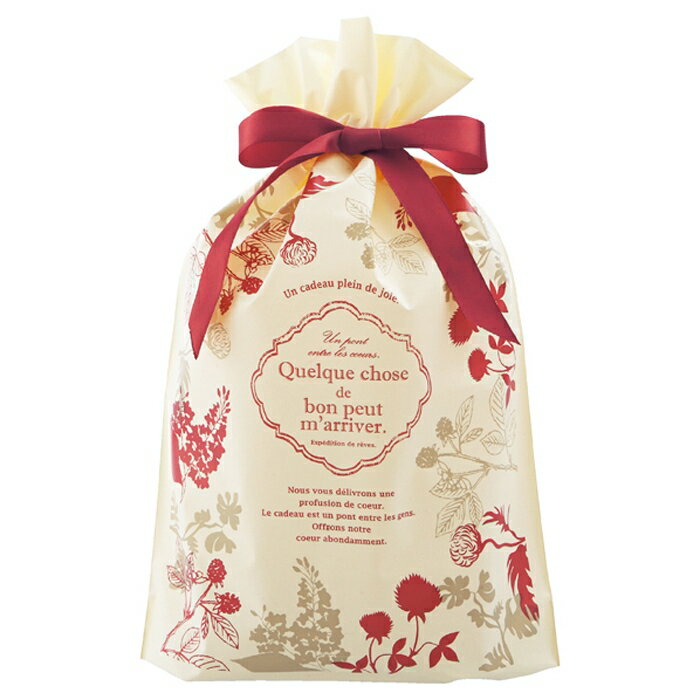 【Lサイズ】リボン付きギフトラッピング袋※袋のみの販売ですので、ラッピングはお客様ご自身でお願いいたします。