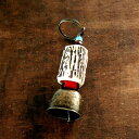<送料込>鹿角 熊よけ ハンドベル キーホルダー 同梱可です北海道 お土産 登山 トレッキング 山歩き 山菜取り 熊 鈴 ベル 熊鈴 お取り寄せ