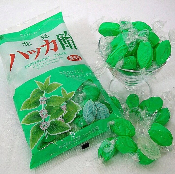 天然無着色北見ハッカ飴