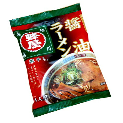 北海道物産展の「北の森ガーデン」 菊水 旭川ラーメン 蜂屋 醤油ラーメン乾麺1人前 【1ケース12食入り】 画像2