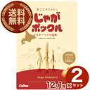 【送料無料】カルビーじゃがポックル 【オホーツクの塩味】12箱入2ケーススナック おやつ お菓子 ギフト プレゼント 北海道 お土産 お取り寄せ