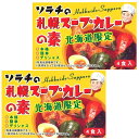 <送料込>ソラチ北海道限定 札幌スープカレーの素 25g×4食入り×2箱 同梱可です北海道 本場 ご当地 お土産 カリー ギフトお取り寄せ