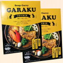 ＜送料込＞GARAKU札幌スープカレーチキン 1人前 300g×2箱 同梱可です（dk-2 dk-3）